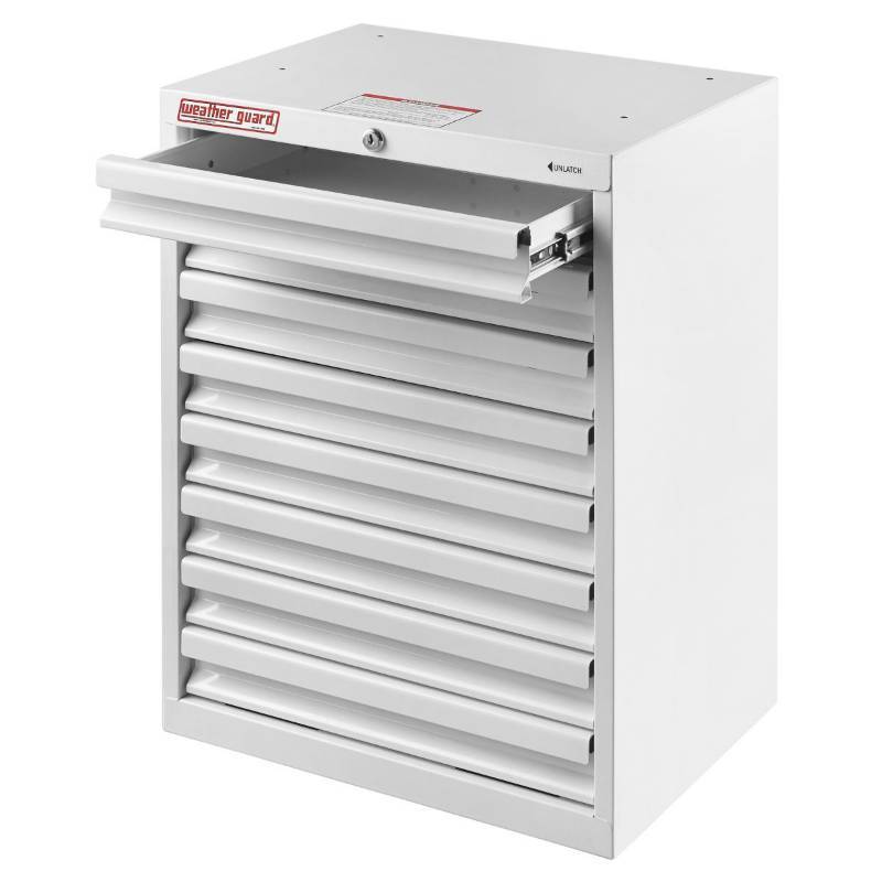 lot 109 image: Weather Guard 18in Wide 8 Drawer Cabinet