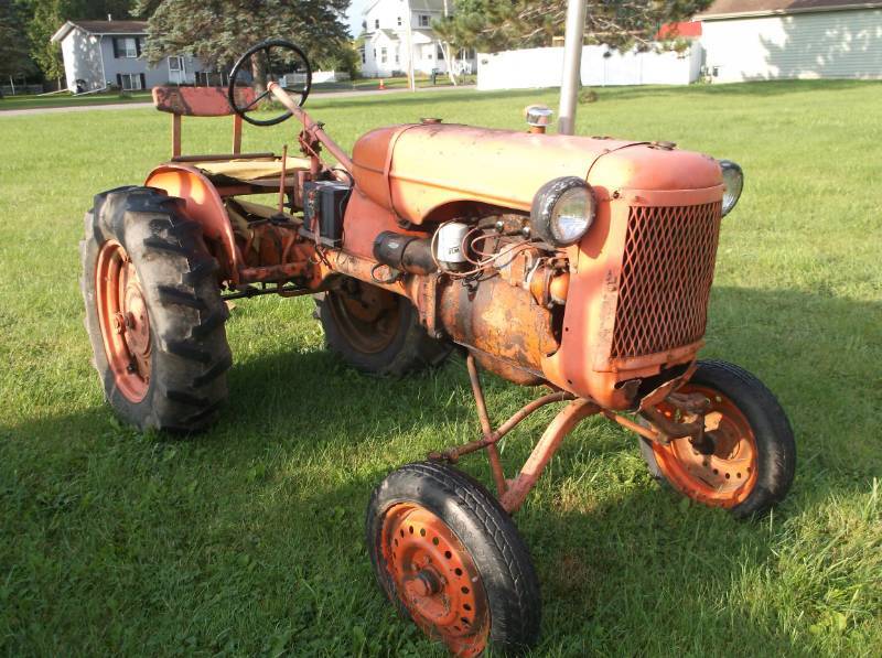 1948 Allis Chalmers B Tractor With Pto East Central Heavy Equipment