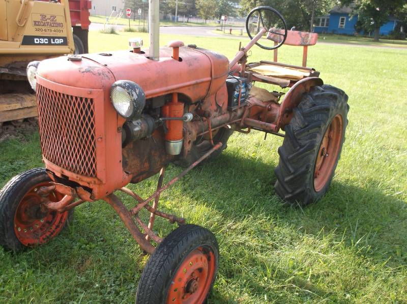 1948 Allis Chalmers B tractor with PTO