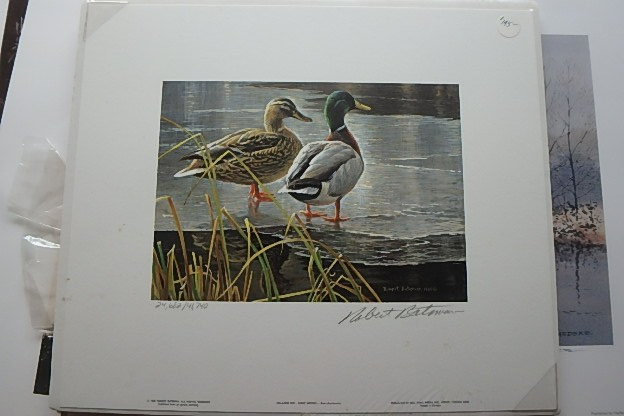 lot 50 image: (10) Wildlife Prints