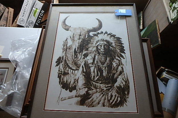 lot 69 image: Paul Calle Sioux Chief