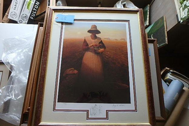 lot 68 image: Smith Harvest at Dusk