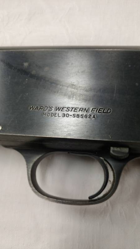 lot 3 image: Wards Western Field 12ga