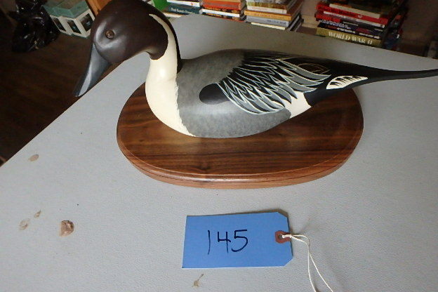 lot 145 image: Wooden Duck