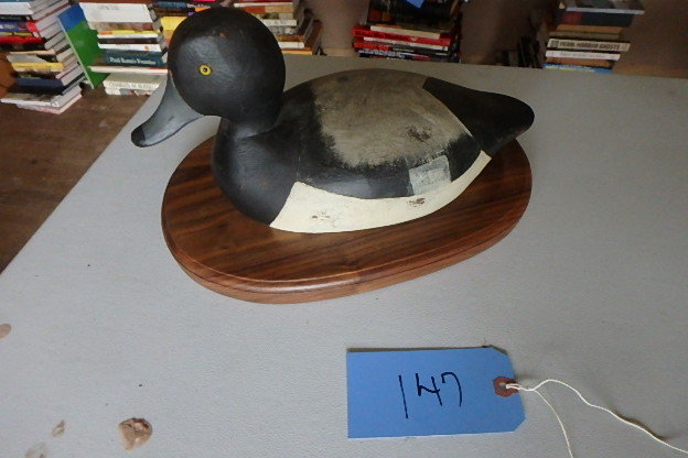 lot 147 image: Wooden Duck