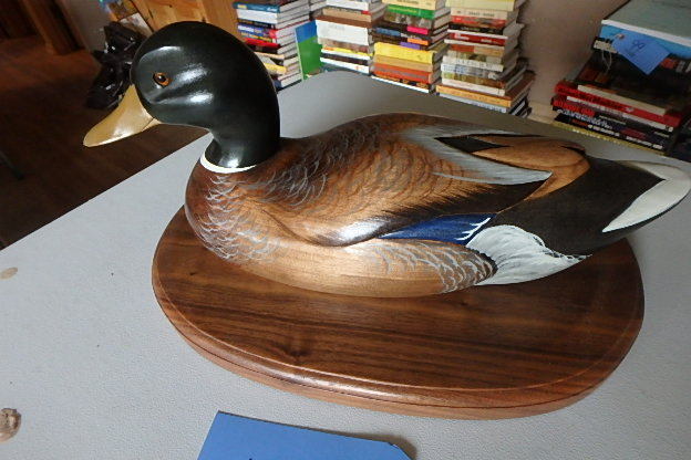 lot 139 image: Wooden Duck