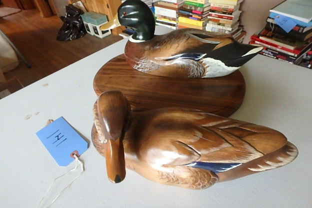 lot 141 image: Wooden Duck