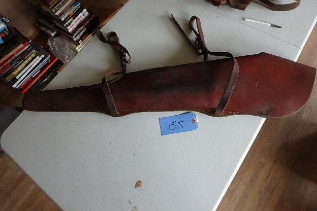 lot 158 image: Rifle Scabbard