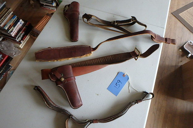 lot 159 image: Holsters, Straps, Sling