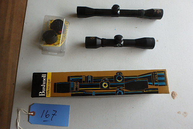 lot 167 image: 3 Scopes