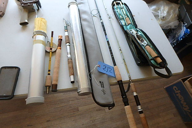 lot 212 image: Fly Rods, Cases