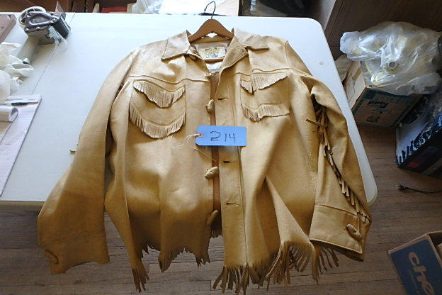 lot 214 image: Deer Skin Jacket