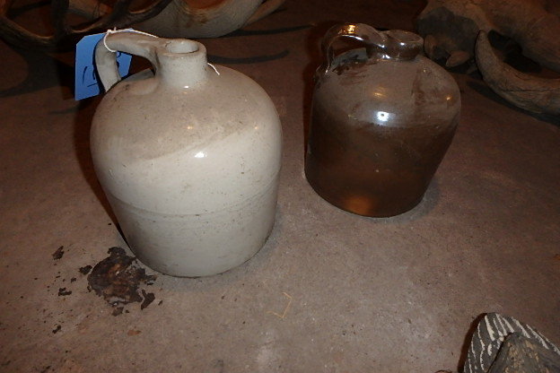 lot 224 image: Stone Jugs