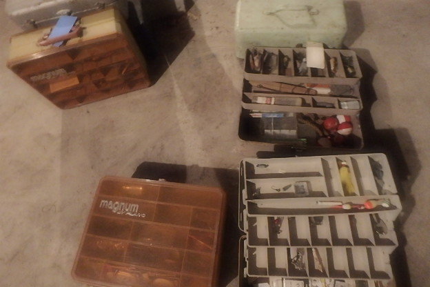 lot 228 image: Three Tackle Boxes