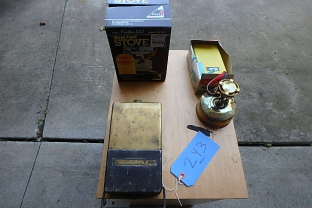 lot 243 image: Vintage Alcohol Stove