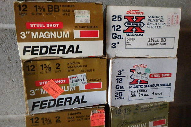 lot 245 image: 21 boxes of 3 Mag 12ga Shells