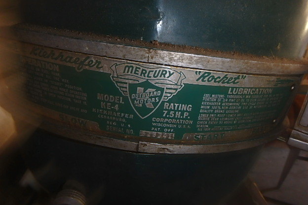 lot 262 image: Vintage Mercury 7 12hp