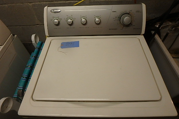 lot 291 image: Whirlpool Washer
