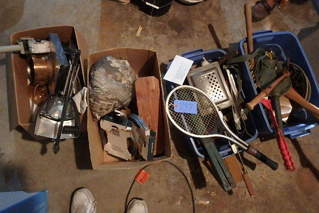 lot 297 image: Three Boxes of Cool Hunting and Camping Stuff