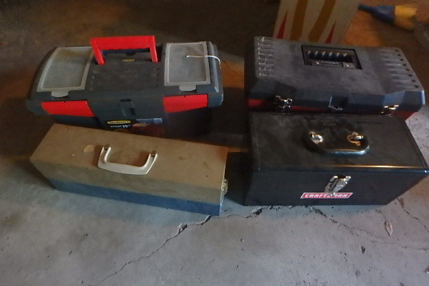lot 344 image: (4) Tool Boxes
