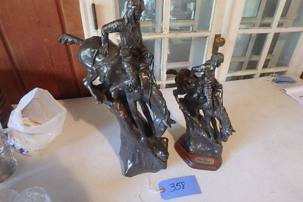 lot 358 image: Two Mountain Men