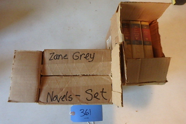 lot 361 image: Zane Grey Set
