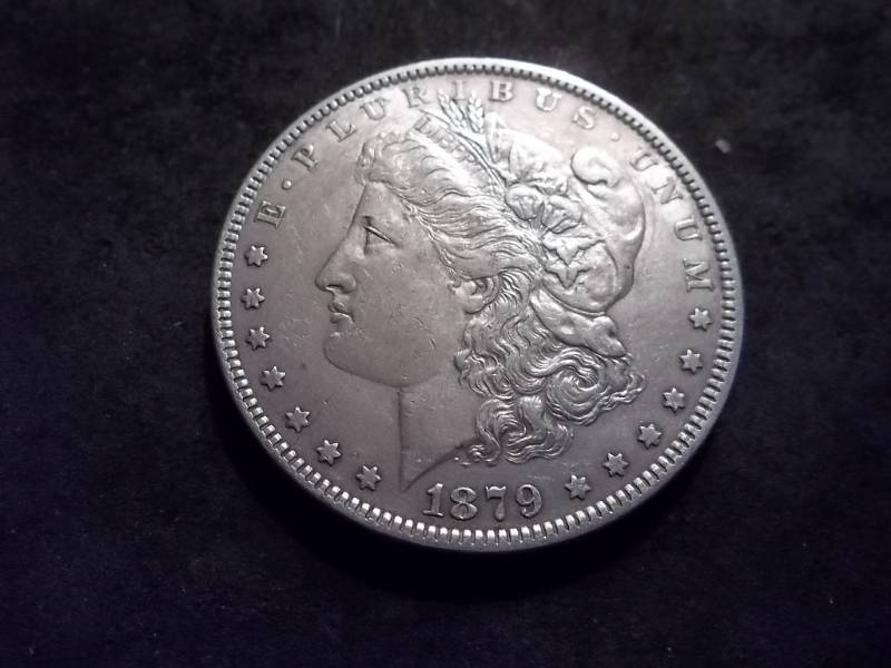 lot 8 image: 1879   Morgan Silver Dollar