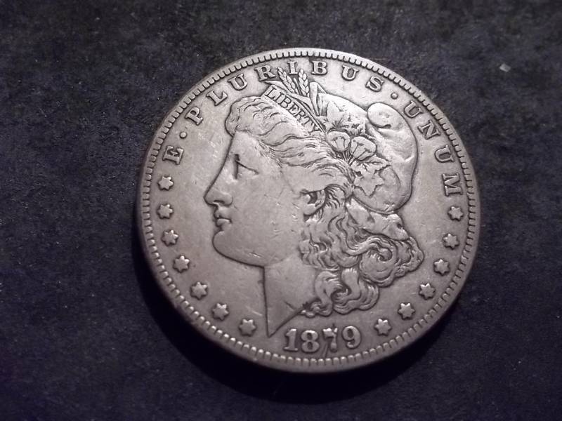 lot 10 image: 1879 S  Morgan Silver Dollar