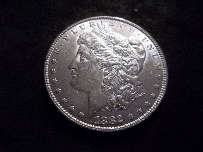 lot 17 image: 1882  Morgan Silver Dollar