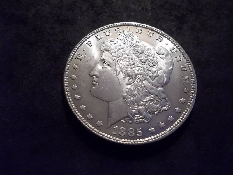 lot 26 image: 1885 Morgan Silver Dollar