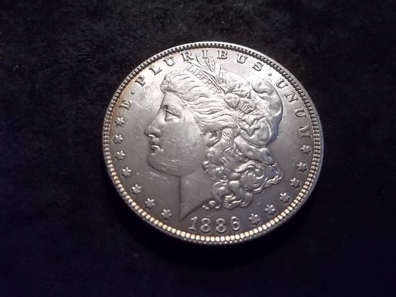 lot 29 image: 1886  Morgan Silver Dollar
