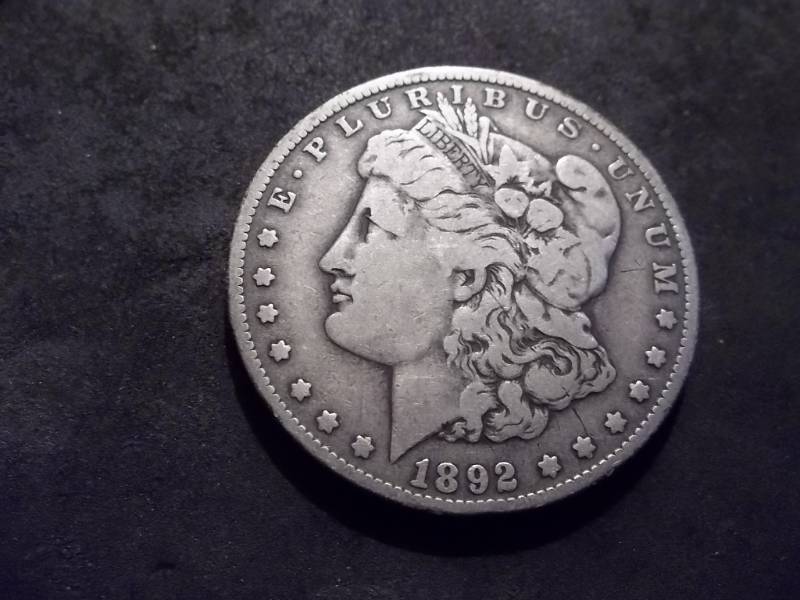 lot 42 image: 1892 Morgan Silver Dollar