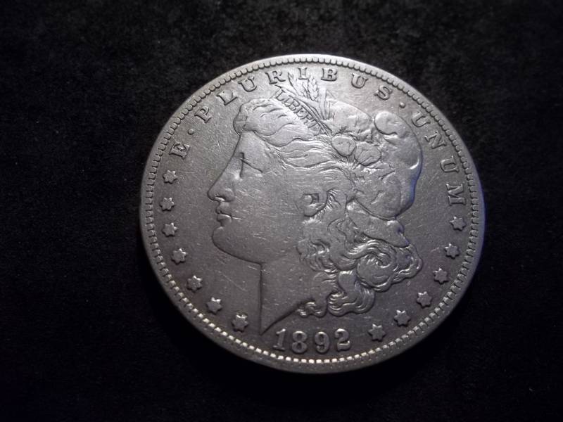 lot 44 image: 1892 S Morgan Silver Dollar