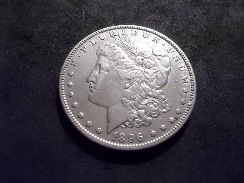 lot 47 image: 1896 O Morgan Silver Dollar
