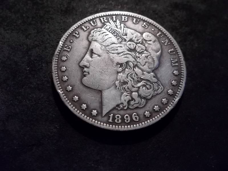 lot 48 image: 1896 S Morgan Silver Dollar