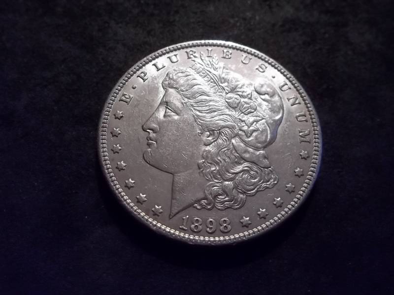 lot 52 image: 1898 Morgan Silver Dollar