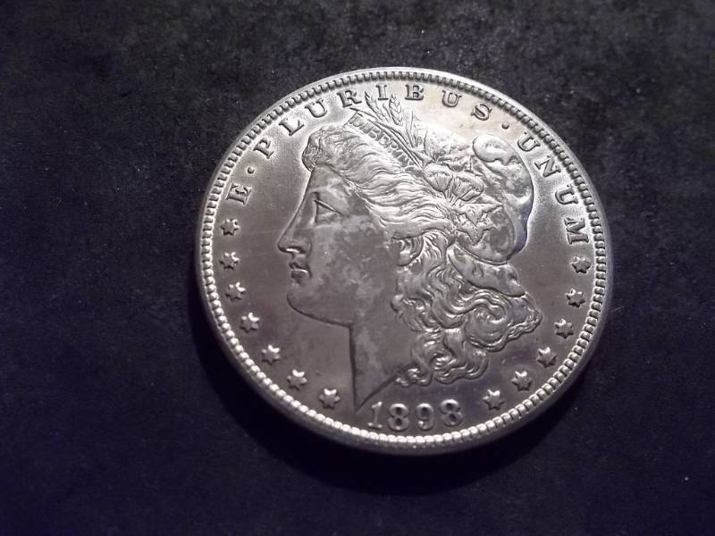 lot 53 image: 1898 O Morgan Silver Dollar