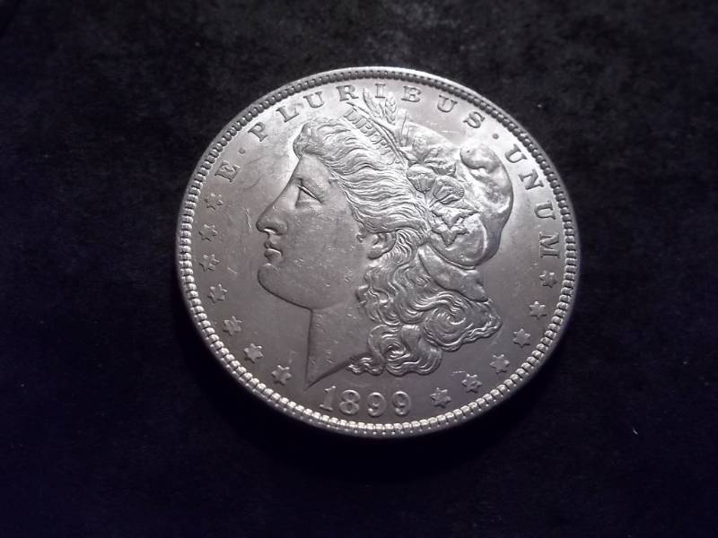 lot 55 image: 1899 Morgan Silver Dollar