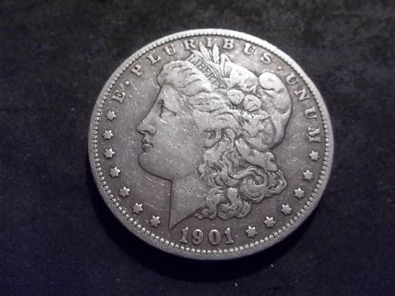 lot 61 image: 1901 O Morgan Silver Dollar