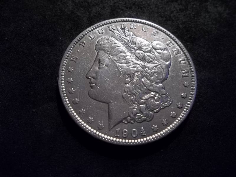 lot 66 image: 1904  Morgan Silver Dollar