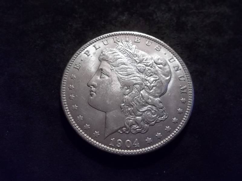 lot 67 image: 1904 O Morgan Silver Dollar