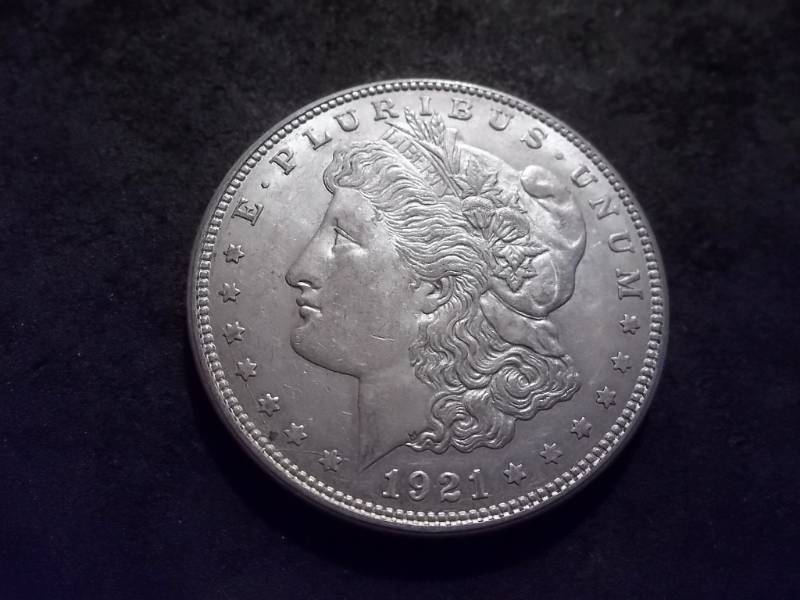 lot 69 image: 1921 D Morgan Silver Dollar
