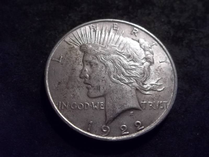 lot 78 image: 1922  Silver Peace Dollar