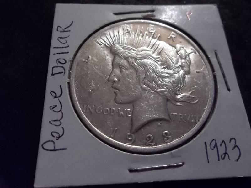 lot 83 image: 1923 Peace Silver Dollar