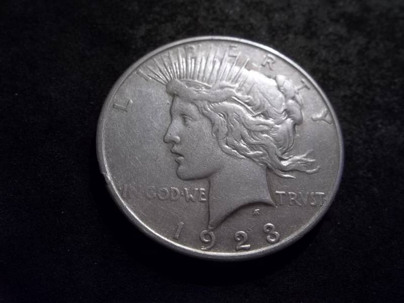lot 84 image: 1923 D Peace Silver Dollar