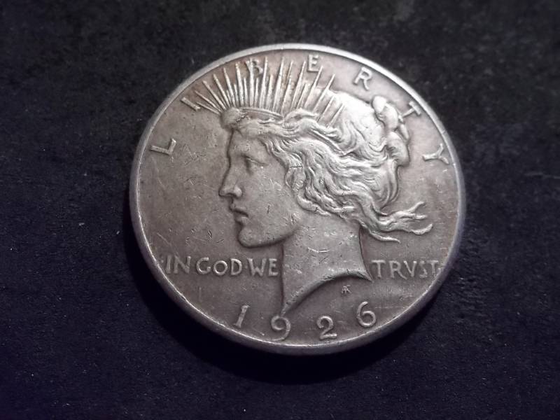 lot 92 image: 1926  Silver Peace Dollar