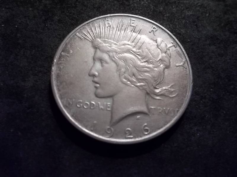 lot 93 image: 1926 D Silver Peace Dollar