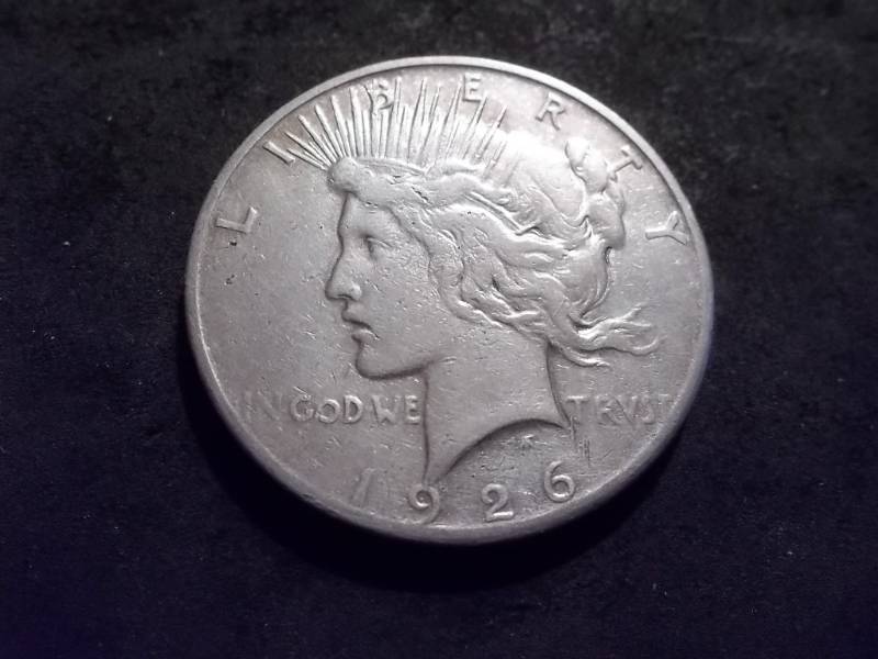 lot 94 image: 1926 S Silver Peace Dollar