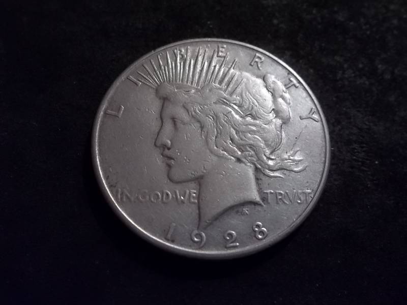 lot 98 image: 1928 S Silver Peace Dollar