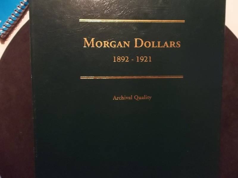 lot 107 image: Archival Quality Morgan Dollar 1892-1921 Collector Album In Excellent Condition